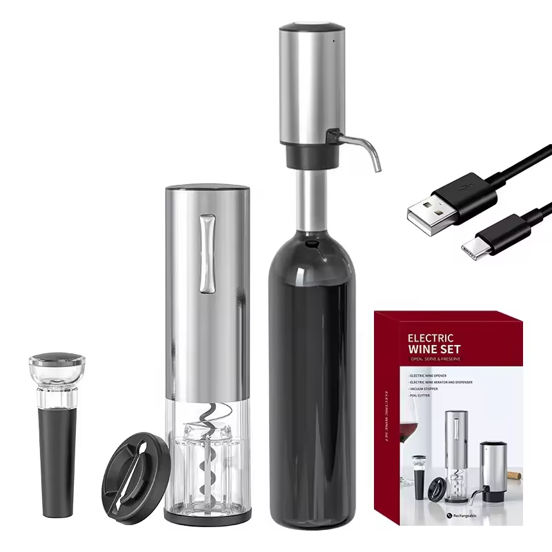 Wine Beer Bottle - 2024 새로운 디자인 4-in-1 리튬 충전식
