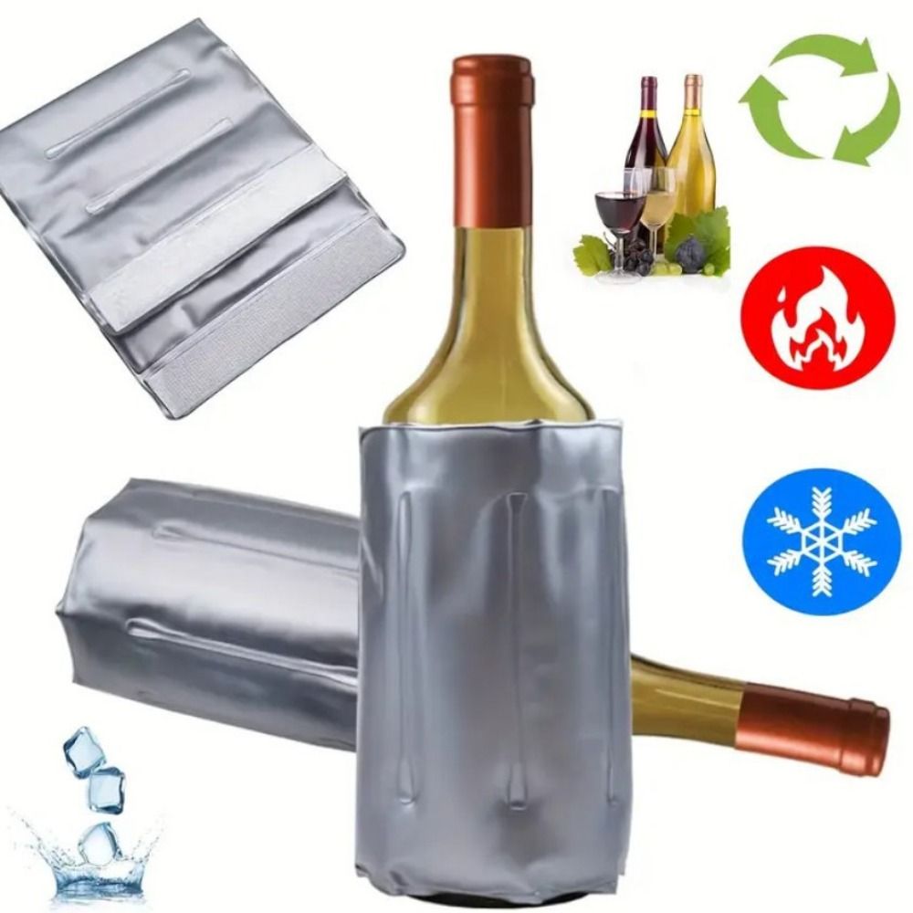 Wine Chiller Sleeve - 음료 가방 재사용 가능 와인 쿨러