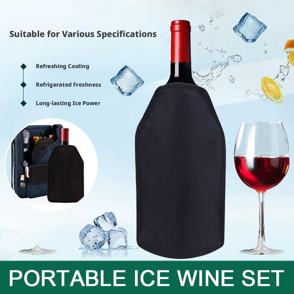 재사용 가능한 와인 쿨링 슬리브 휴대용 젤 와인 쿨러  - Wine Chiller Sleeve 리뷰 및 가격