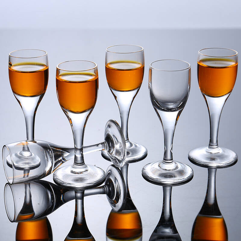 6pcs 세트 절묘한 작은 와인 잔 우아한 샷 글라스  - Wine Beer And Spirit 리뷰 및 가격