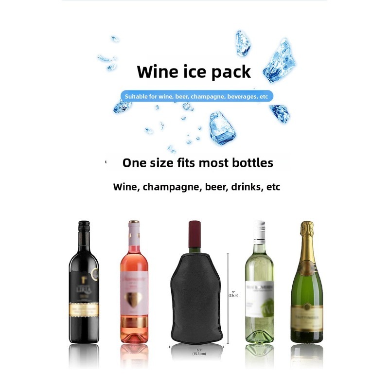 나일론 원단 젤 아이스 와인 슬리브 빠른 냉각 와인 칠 - Wine Chiller Sleeve 리뷰 및 가격