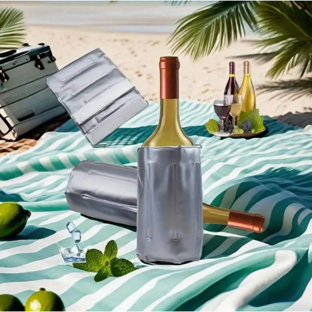 재사용 가능한 와인 쿨러 백 그레이 퀵 쿨링 보냉 와인 - Wine Chiller Sleeve 리뷰 및 가격