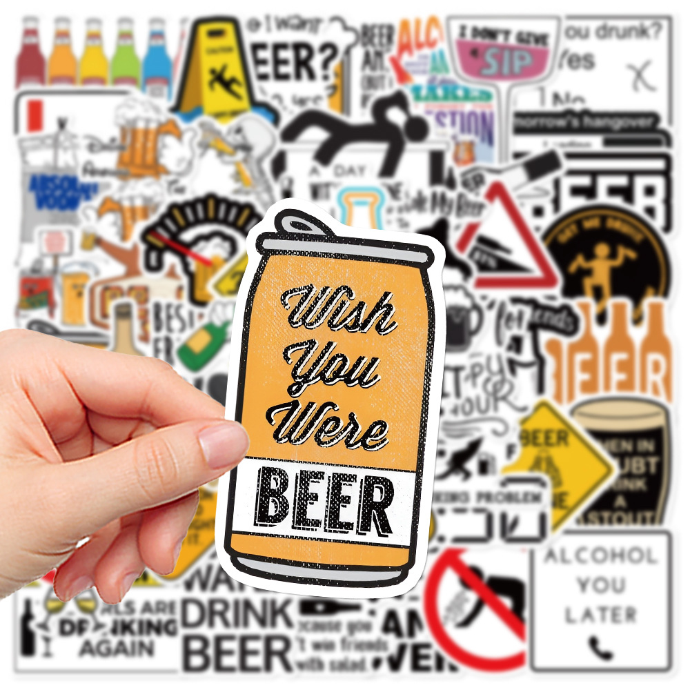재미있는 알코올 중독 보드카 맥주 와인 음주 밈 스티커 - Wine Vodka Beer 리뷰 및 가격