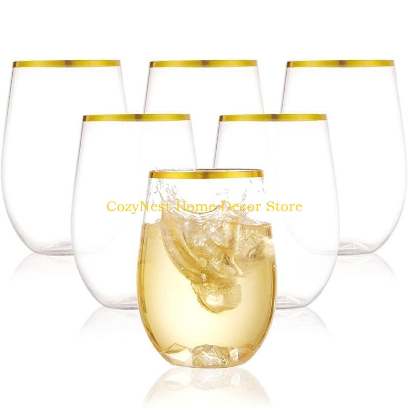 92MF 12/16oz 비산 방지 플라스틱 와인 잔 깨 - Wine Beer Juice 리뷰 및 가격