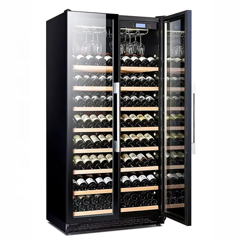 735L 대용량 와인 냉장고 맥주 음료 쿨러 유리 도어 - Wine Beer Fridge Dual Zone 리뷰 및 가격